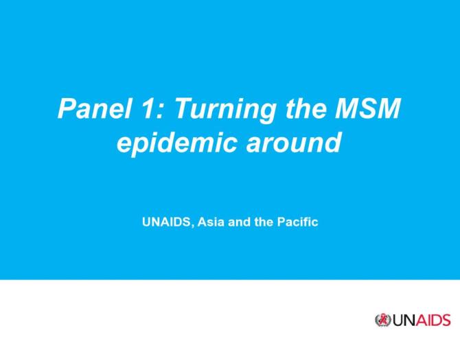 Turning the MSM Epidemic Around