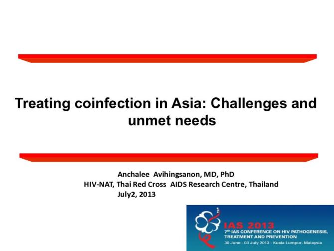 Treating Coinfection in Asia: Challenges and Unmet Needs