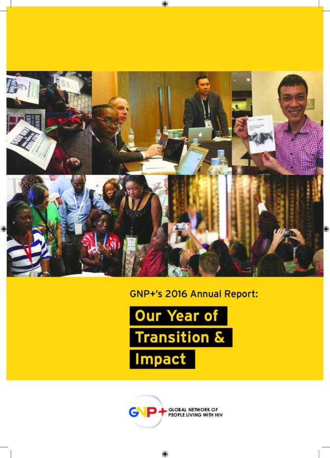 2016 GNP+ Annual Report