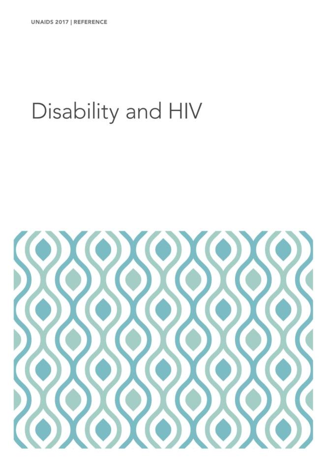 Disability and HIV