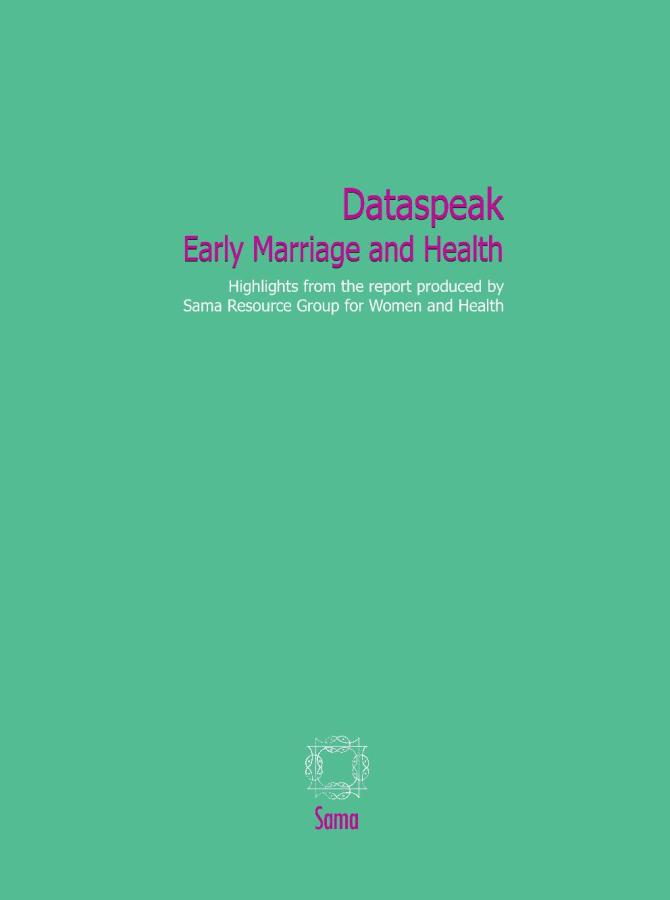 Dataspeak: Early Marriage and Health