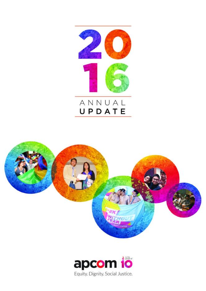 Annual Update 2016: APCOM