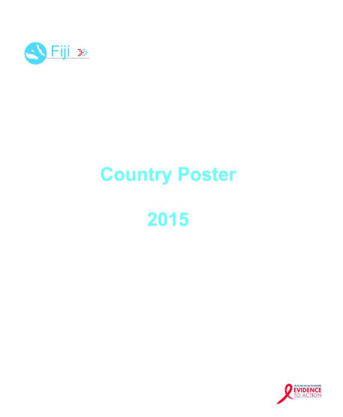 HIV Epidemic and Response in Fiji - Country Poster
