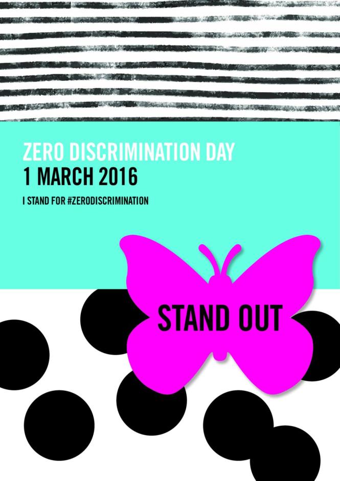 Stand Out: Zero Discrimination Day 2016