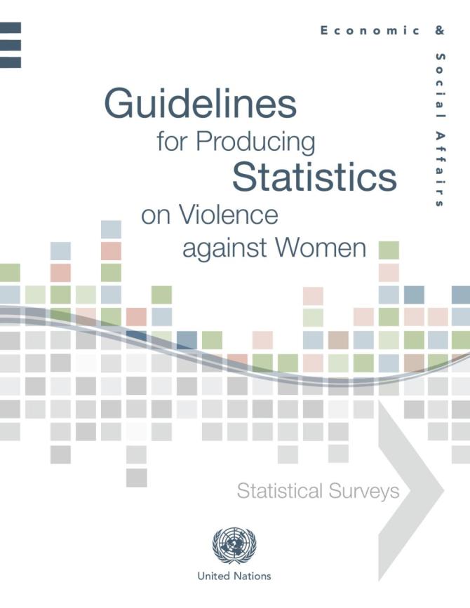 Guidelines for Producing Statistics on Violence against Women: Statistical Surveys