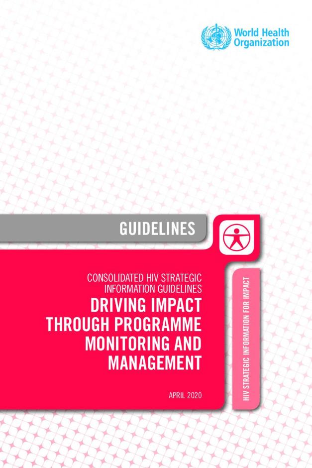 Consolidated HIV Strategic Information Guidelines: Driving Impact through Programme Monitoring and Management