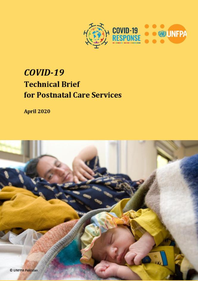 COVID-19 Technical Brief for Postnatal Care Services. UNFPA. (2020)