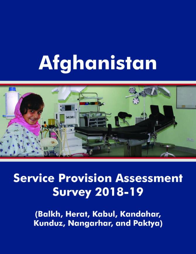 Afghanistan Service Provision Assessment 2018-19