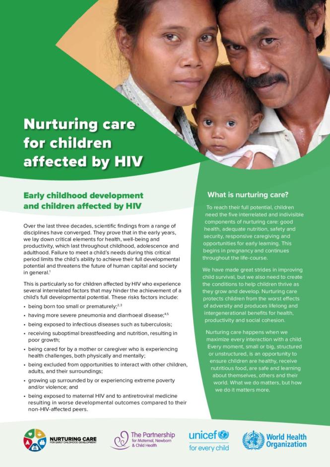 HIV, ART, TB, children, health care, breastfeeding