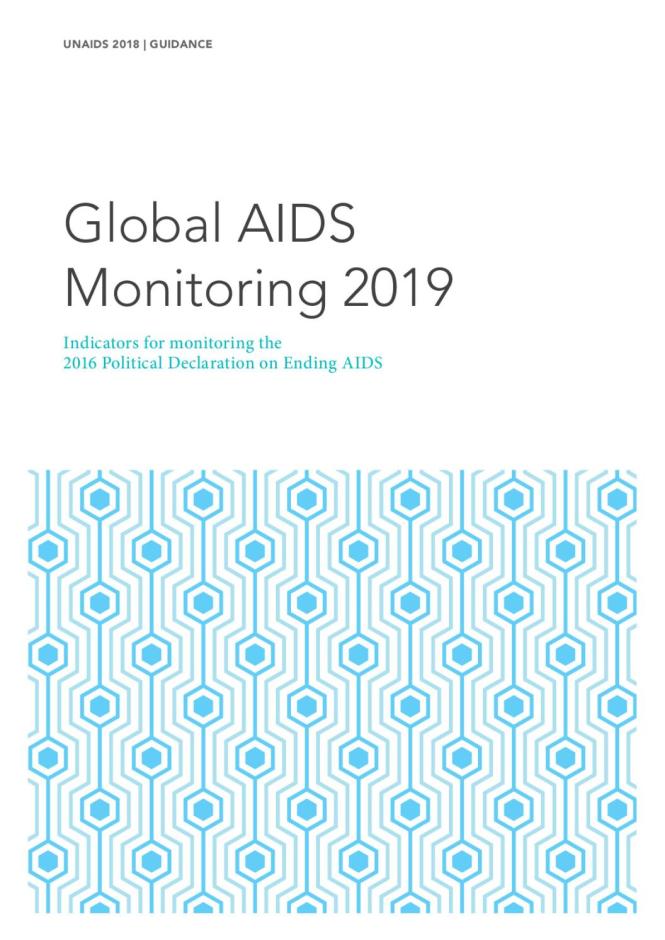 Global AIDS Monitoring 2019: Indicators for Monitoring the 2016 United Nations Political Declaration on Ending AIDS