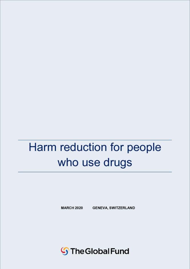 Technical Brief: Harm Reduction for People who Use Drugs