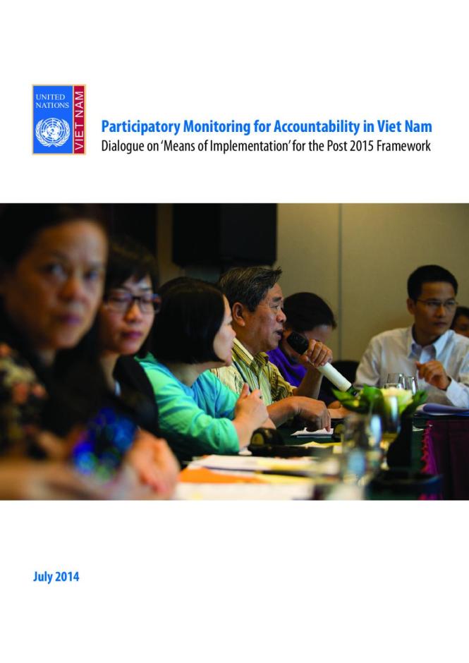 Participatory Monitoring for Accountability in Viet Nam: Dialogue on 'Means of Implementation' for the Post 2015 Framework