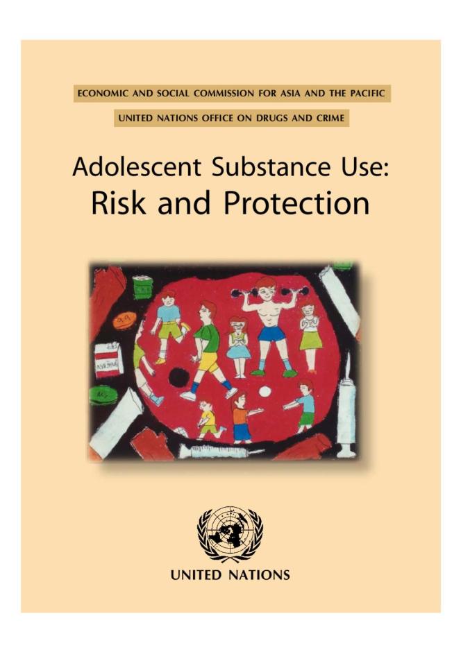 Adolescent Substance Use: Risk and Protection