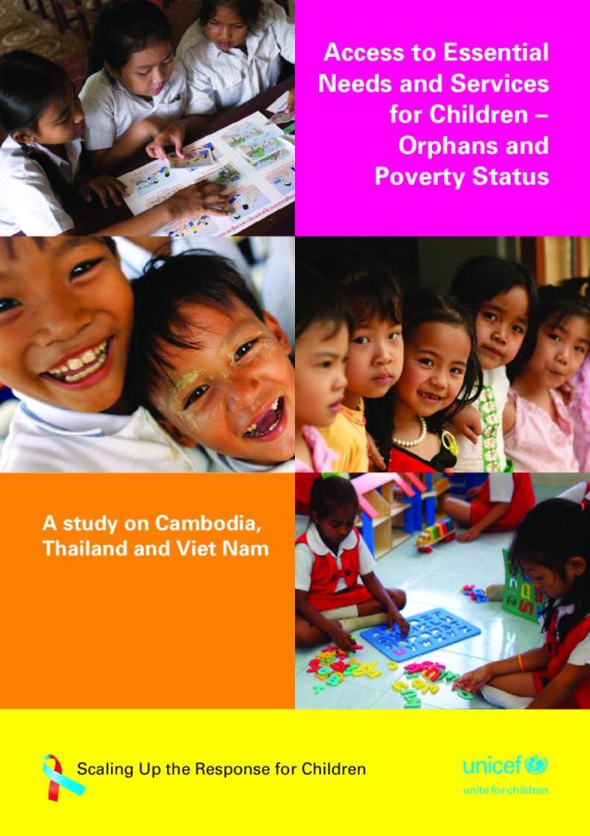 Access to Essential Needs and Services for Children – Orphans and Poverty Status