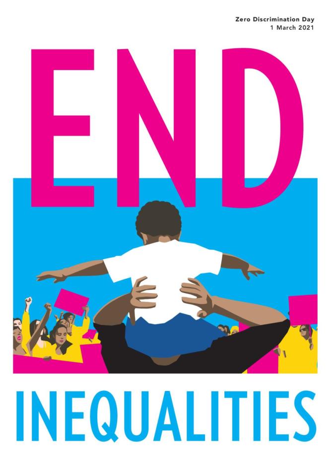 End Inequalities — Zero Discrimination Day Brochure