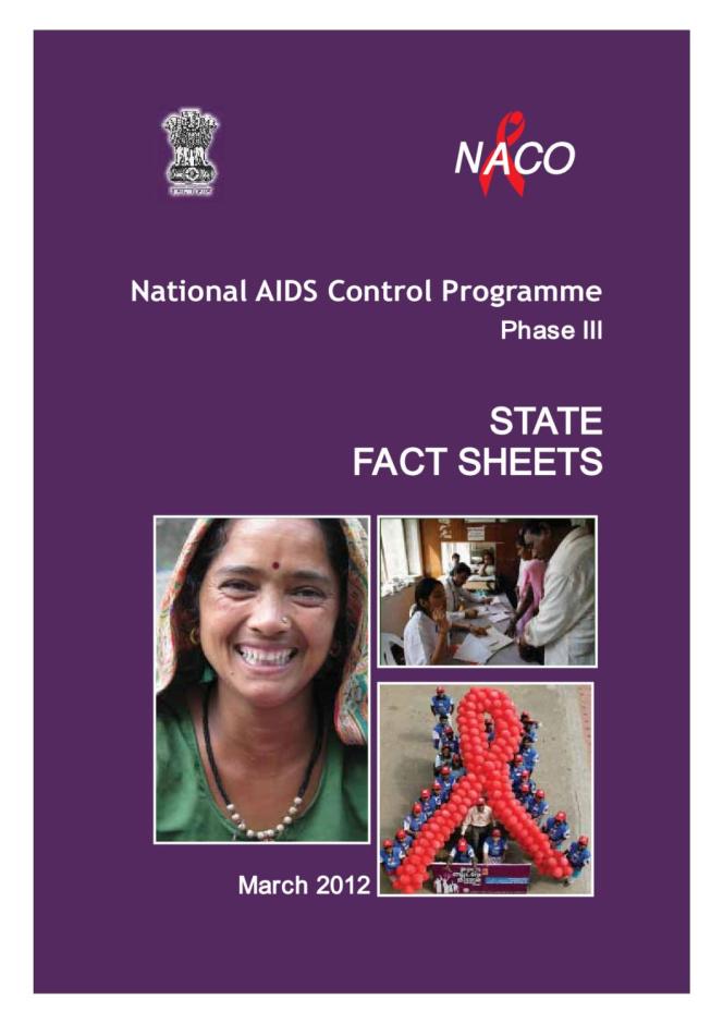 National AIDS Control Programme Phase III: State Fact Sheets