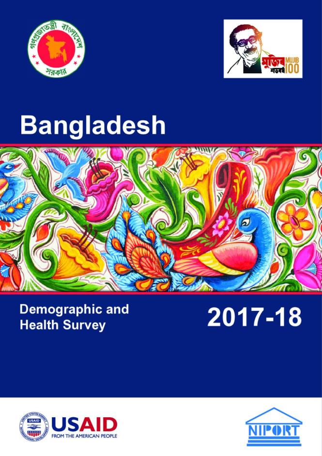 Bangladesh Demographic and Health Survey 2017-18