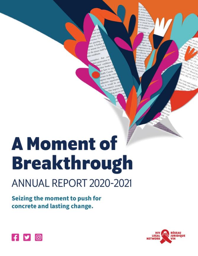 A Moment of Breakthrough: Annual Report 2020-2021