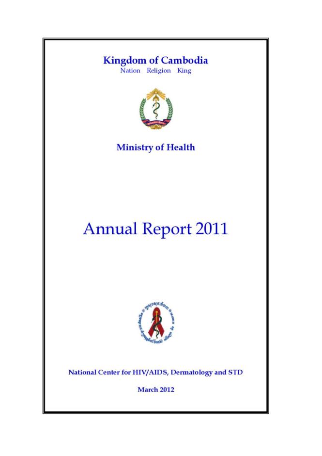 Ministry of Health, Cambodia: Annual Report 2011