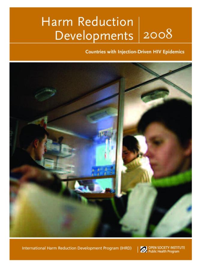 Harm Reduction Developments 2008