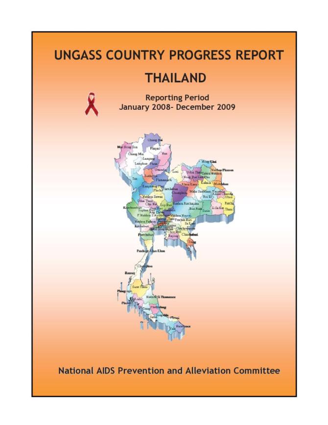 Thailand: UNGASS 2010 Country Progress Report (January 2008-December 2009)