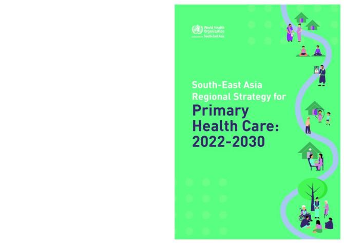 South-East Asia Regional Strategy for Primary Health Care: 2022-2030