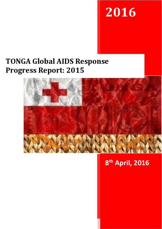 Tonga Global AIDS Response Progress Report 2016