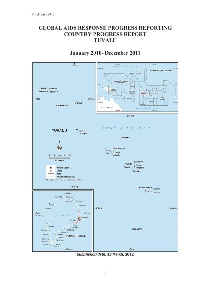 Tuvalu Global AIDS Response Progress Report 2012