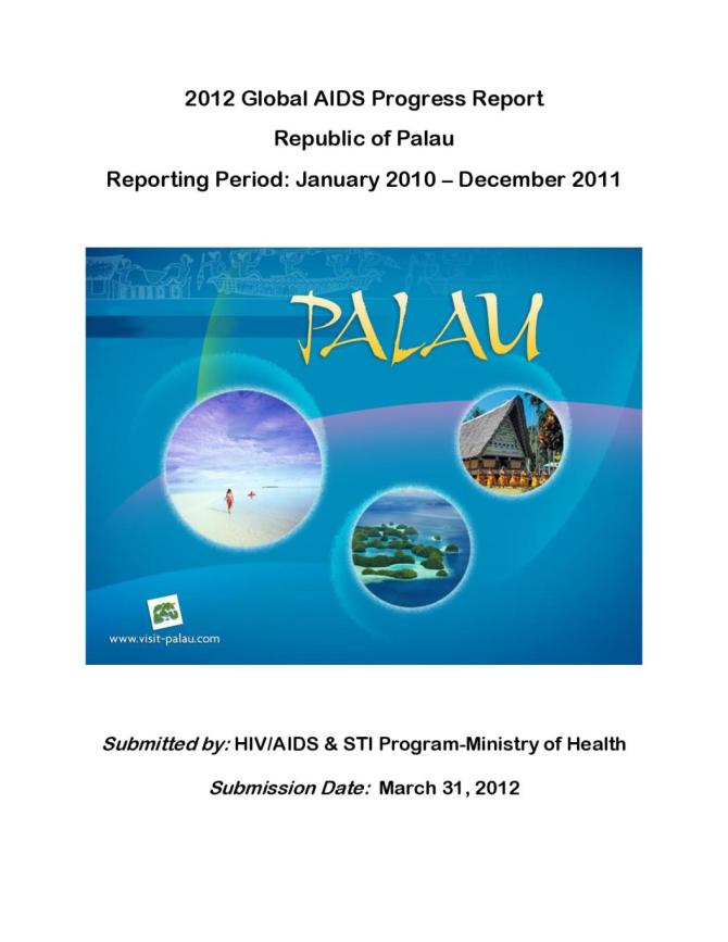 Palau Global AIDS Response Progress Report 2012