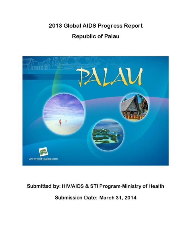 Palau Global AIDS Response Progress Report 2014