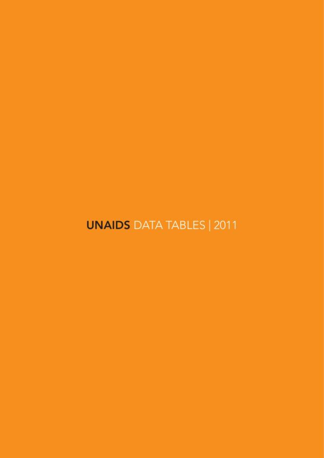 UNAIDS Data Tables 2011