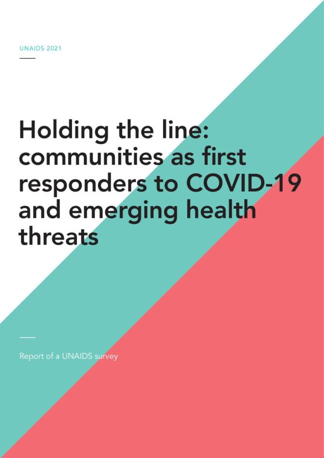 Holding the Line: Communities as First Responders to COVID-19 and Emerging Health Threats