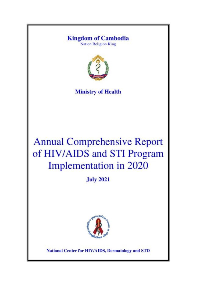 Annual Comprehensive Report of HIV/AIDS and STI Program Implementation in 2020