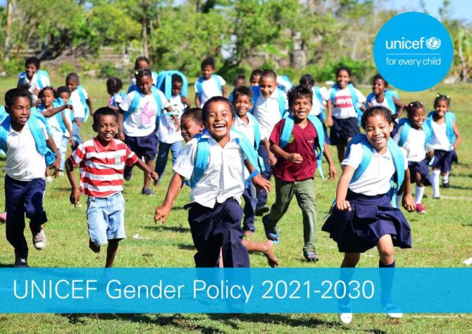 UNICEF Gender Policy 2021-2030