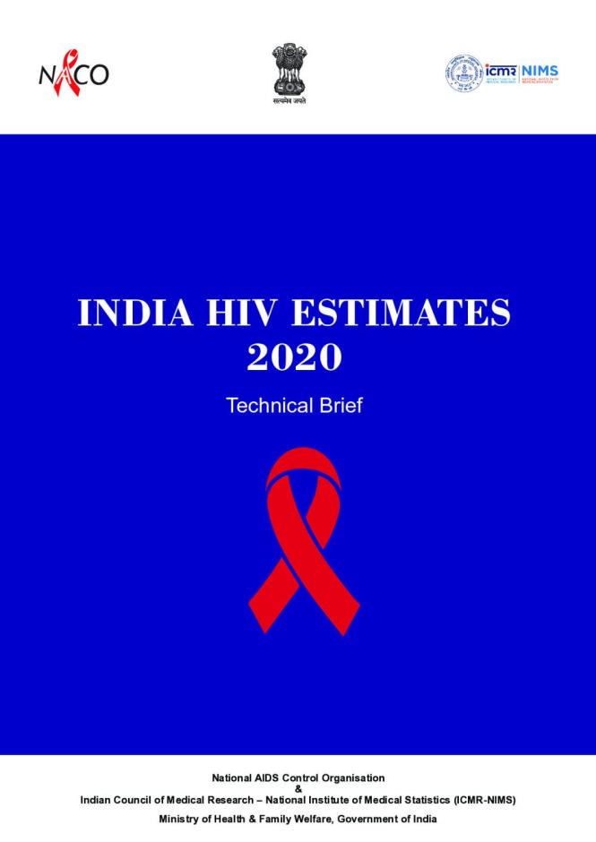 India HIV Estimates 2020: Technical Brief
