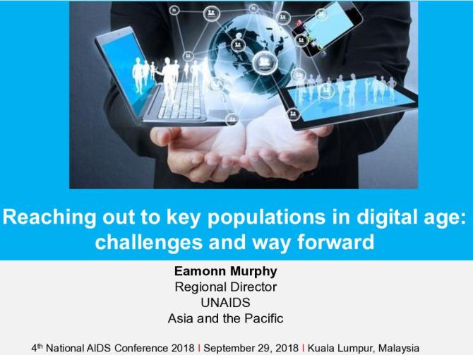 Reaching out to key populations in digital age: challenges and way forwards