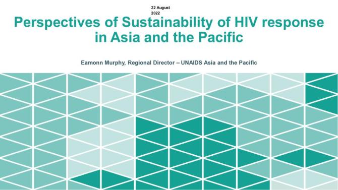 Perspectives of sustainability of HIV response in Asia and the Pacific