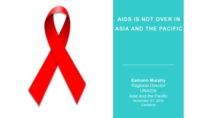 AIDS is not over in Asia and the Pacific