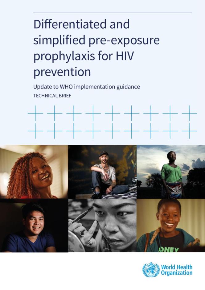Differentiated and simplified pre-exposure prophylaxis for HIV prevention