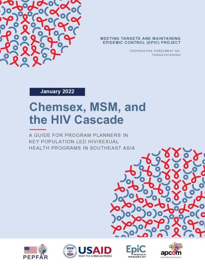 Chemsex, MSM, and the HIV Cascade