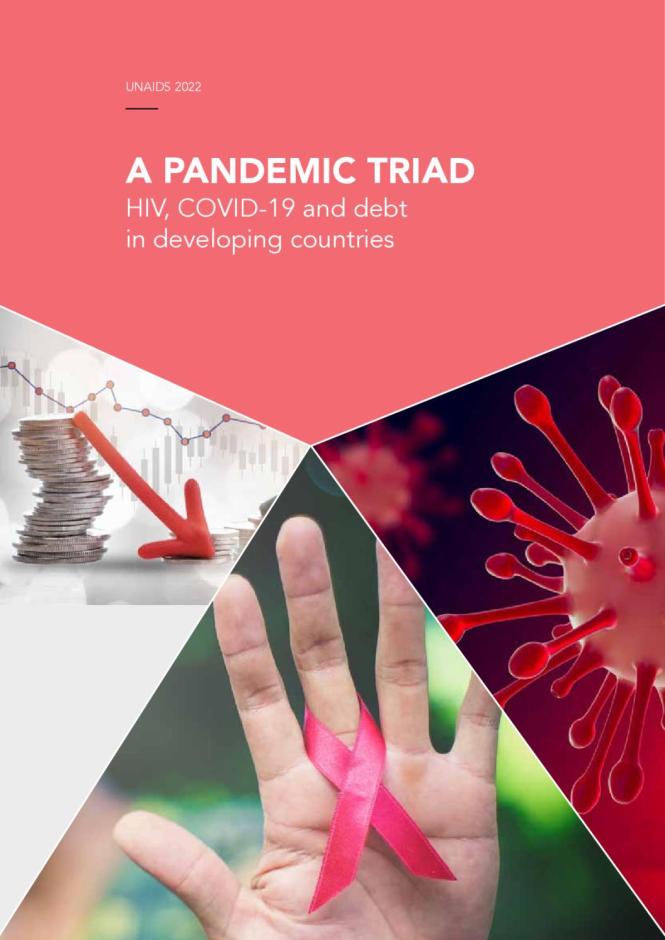 Pandemic triad: HIV, COVID-19 and debt in developing countries