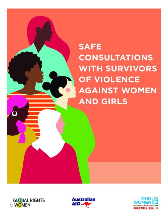 Safe consultations with survivors of violence against women and girls