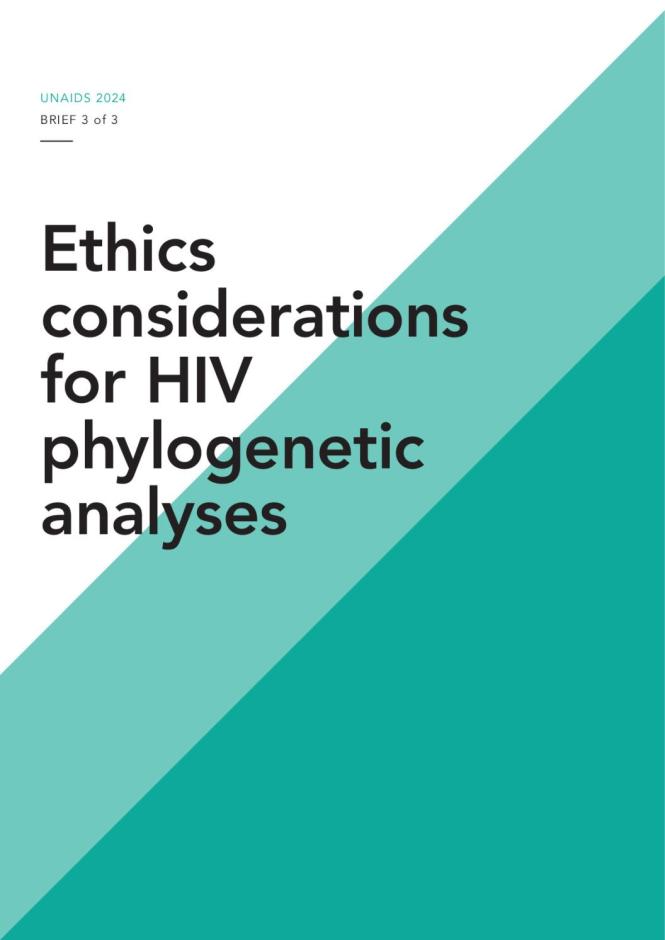 Ethics considerations for HIV phylogenetic analyses