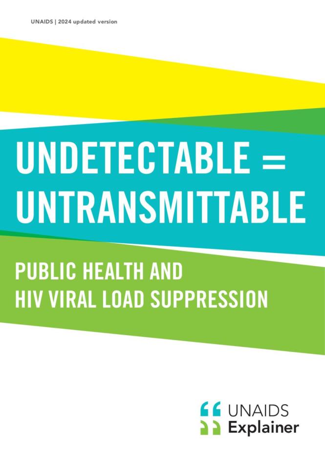 Undetectable Untransmittable public health and hiv viral load suppression